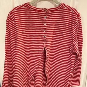 We the Free open/split back shirt (Anthropologie)